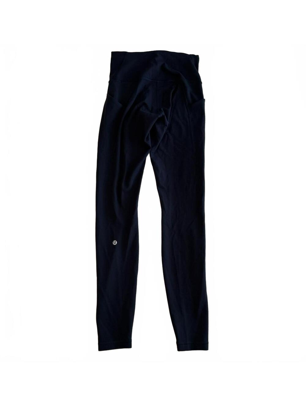 EUC Lululemon Wunder Train High-Rise Tight with Pockets 28" True Navy Size 6 - Picture 4 of 6